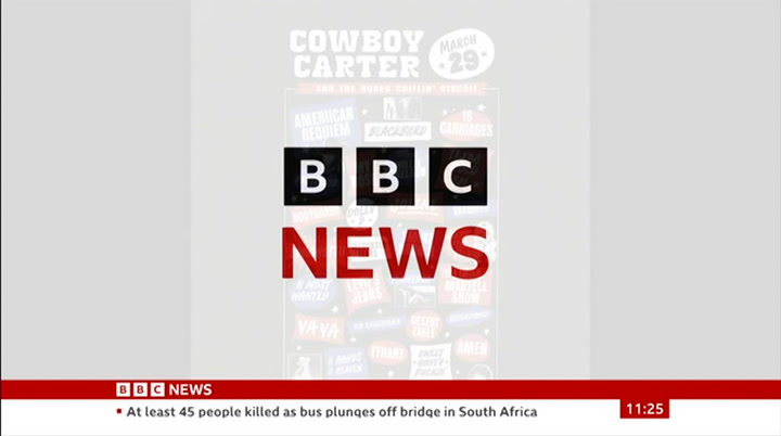 BBC News : BBCNEWS : March 29, 2024 11:00am-11:31am GMT
