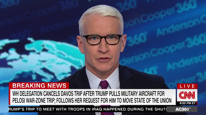 Anderson Cooper 360 : CNNW : January 17, 2019 5:00pm-6:00pm PST