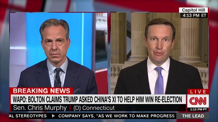 The Lead With Jake Tapper : CNNW : June 17, 2020 1:00pm-2:00pm PDT