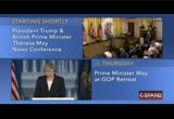 British Prime Minister Theresa May Addresses Congressional Republicans : CSPAN2 : January 27, 2017 12:49pm-1:12pm EST