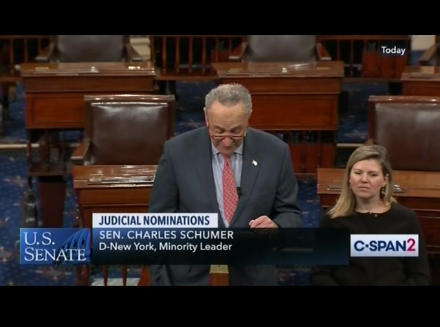U.S. Senate Sen. Schumer on Police Week & Other Issues : CSPAN2 : May 16, 2019 1:15am-1:29am EDT