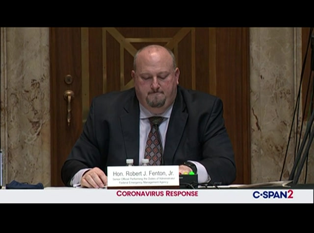 Senate Hearing on FEMA Response to COVID-19 : CSPAN2 : April 22, 2021 6:06am-7:19am EDT