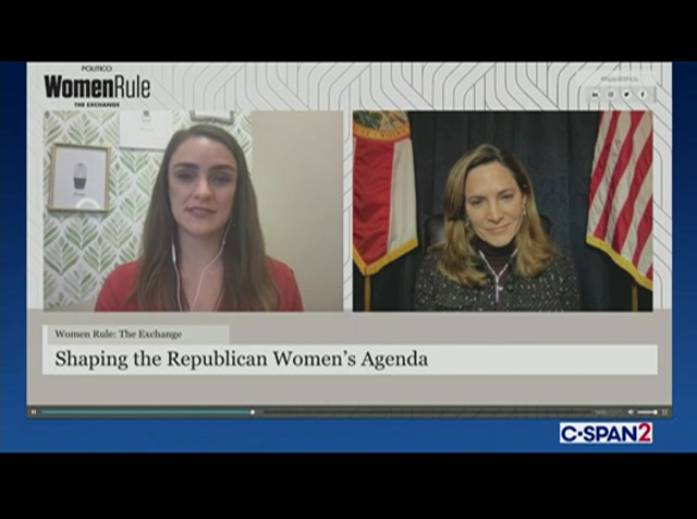Discussion With Rep. Maria Elvria Salazar on Women in the GOP : CSPAN2 : January 25, 2022 10:44am-11:14am EST