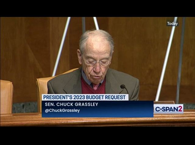 OMB Director Testifies Before Senate on 2023 Budget Request : CSPAN2 : March 30, 2022 10:35pm-12:24am EDT