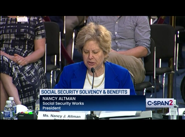 Hearing on Preserving Social Security : CSPAN2 : June 14, 2022 1:49am-3:51am EDT