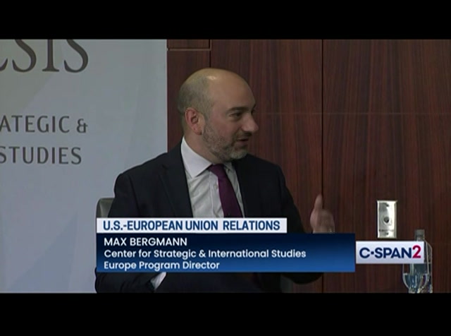 European Union Commissioner on Relations With U.S. : CSPAN2 : February 8, 2023 8:18am-9:25am EST