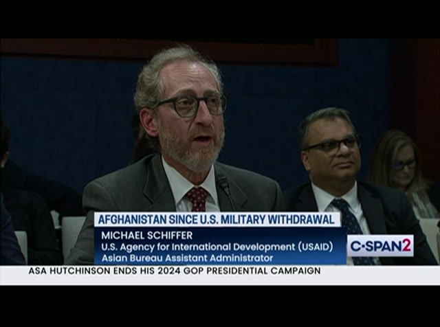State & USAID Officials on Policy Toward Afghanistan After Withdrawal : CSPAN2 : January 16, 2024 9:34am-11:39am EST