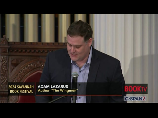 Adam Lazarus on the Friendship Between John Glenn and Ted Williams" : CSPAN2 : March 29, 2024 5:16pm-6:02pm EDT