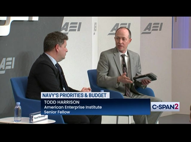 Assistant Navy Secretary on Priorities & Budget : CSPAN2 : April 20, 2024 5:54am-6:59am EDT