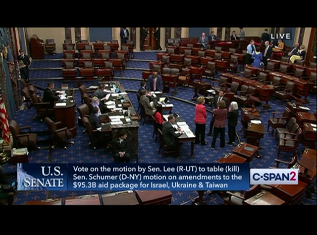 U.S. Senate U.S. Senate : CSPAN2 : April 23, 2024 9:59am-2:00pm EDT