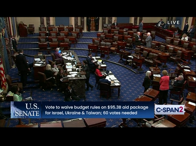 U.S. Senate U.S. Senate : CSPAN2 : April 23, 2024 5:59pm-9:47pm EDT