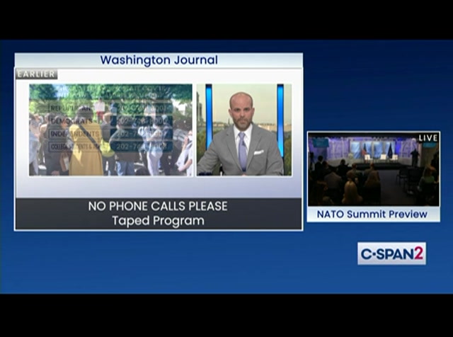 U.S. Ambassador to NATO & Foreign Diplomats Discuss Summit Priorities : CSPAN2 : April 29, 2024 9:49am-1:05pm EDT