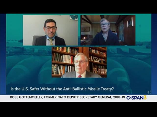 Experts Discuss Arms Control Policy : CSPAN3 : February 10, 2022 8:31am-9:31am EST