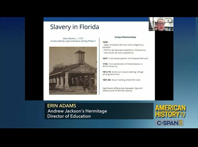 General Jackson, President Monroe, and the Florida Territory : CSPAN3 : September 1, 2022 10:47am-12:00pm EDT