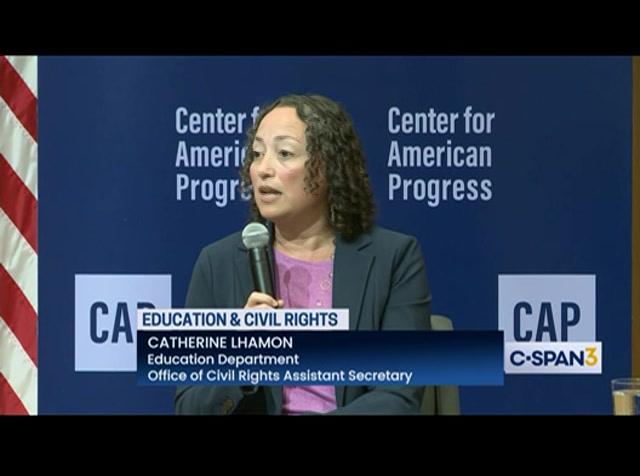 Assistant Education Secretary Discusses Civil Rights in Schools : CSPAN3 : October 16, 2023 9:22pm-10:25pm EDT