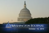 Washington Journal : CSPAN : October 13, 2012 7:00am-10:00am EDT