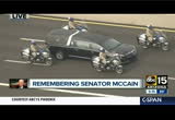 KNXV TV Coverage of Sen. McCain Arizona Memorial Service : CSPAN : August 30, 2018 12:01pm-12:45pm EDT