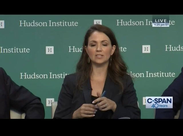 Hudson Institute Discussion on Iran Policy : CSPAN : May 31, 2019 12:00pm-1:32pm EDT
