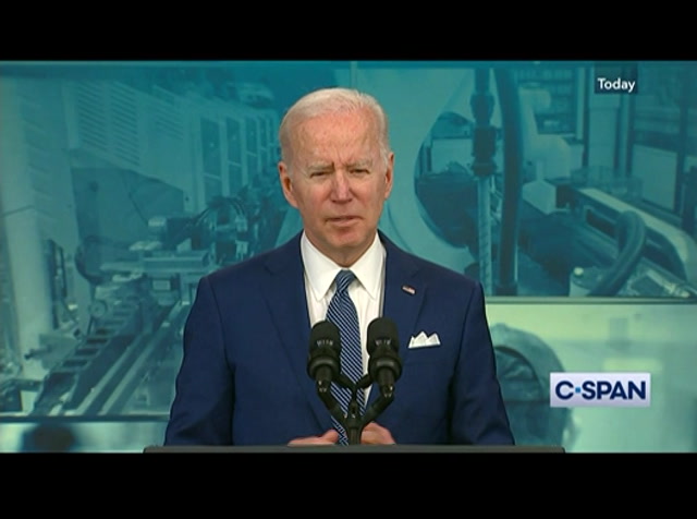 President Biden on "Made in America" Plans : CSPAN : March 4, 2022 7:07pm-7:46pm EST