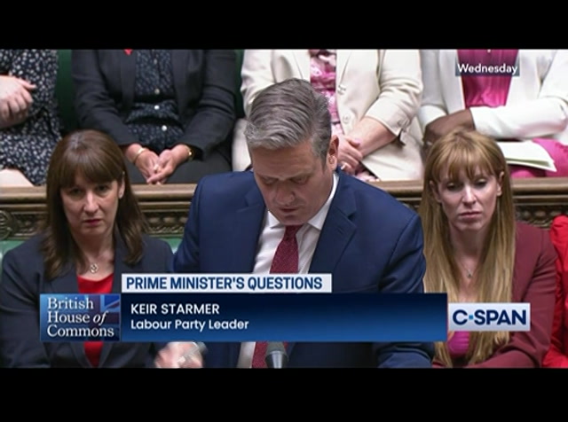 Prime Minister's Questions Time : CSPAN : June 13, 2022 12:00am-12:44am EDT