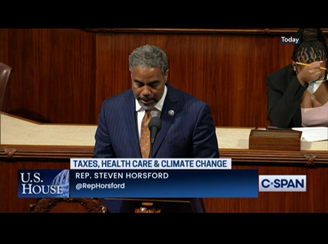 U.S. House of Representatives House Debate on Tax, Health Care & Climate Bill : CSPAN : August 12, 2022 7:44pm-9:03pm EDT