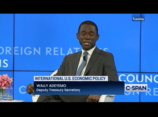 Deputy Treasury Secretary Discusses International U.S. Economic Policy : CSPAN : February 22, 2023 2:49am-3:51am EST