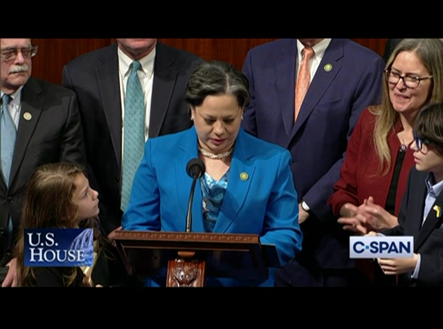 U.S. House of Representatives Jennifer McClellan D-VA Swearing-In' : CSPAN : March 19, 2023 3:46am-3:56am EDT
