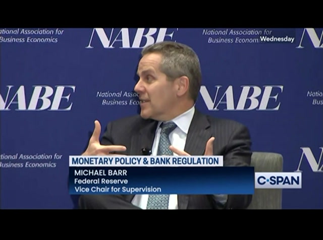 Campaign 2024 Federal Reserve Vice Chair at Economic Policy Conference : CSPAN : February 17, 2024 7:07pm-8:05pm EST
