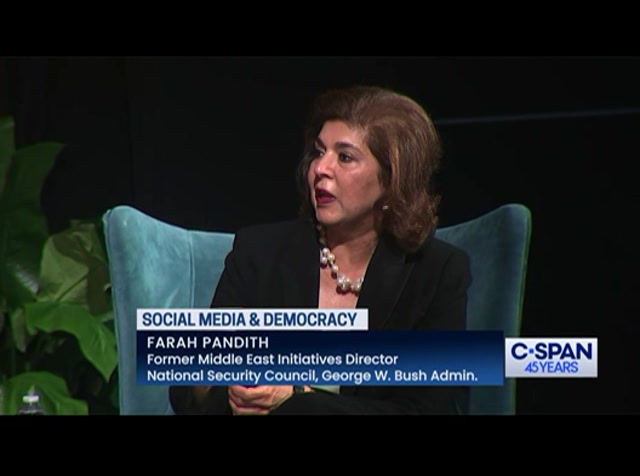 Fmr. Rep. Gephardt & Panel Discuss Social Media & Democracy : CSPAN : April 23, 2024 6:35pm-7:18pm EDT