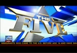 The Five : FOXNEWSW : June 15, 2012 11:00pm-12:00am PDT