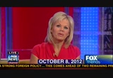 FOX and Friends : FOXNEWSW : October 8, 2012 3:00am-6:00am PDT