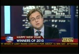 The Journal Editorial Report : FOXNEWS : January 1, 2011 11:00pm-11:30pm EST
