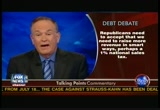 The O'Reilly Factor : FOXNEWS : July 11, 2011 8:00pm-9:00pm EDT