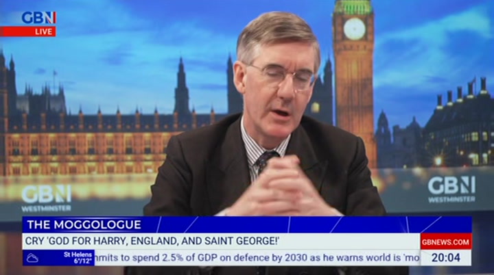 Jacob Rees-Mogg's State Of The Nation : GBN : April 23, 2024 8:00pm-9:01pm BST