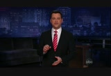 Jimmy Kimmel Live : KGO : November 21, 2012 12:00am-1:05am PST
