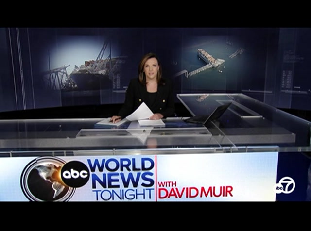 ABC World News Tonight With David Muir : KGO : March 29, 2024 3:30pm-4:01pm PDT