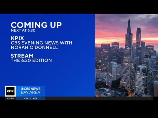 CBS Evening News With Norah O'Donnell : KPIX : October 31, 2023 6:30pm-7:01pm PDT