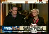 Morning Joe : MSNBCW : January 19, 2012 3:00am-6:00am PST