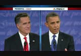 Presidential Debate : MSNBCW : October 3, 2012 10:00pm-11:30pm PDT