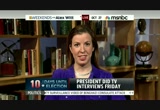 Weekends With Alex Witt : MSNBCW : October 27, 2012 4:00am-5:00am PDT