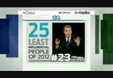 The Cycle : MSNBCW : November 29, 2012 12:00pm-1:00pm PST