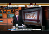 Way Too Early : MSNBCW : February 7, 2013 2:30am-3:00am PST