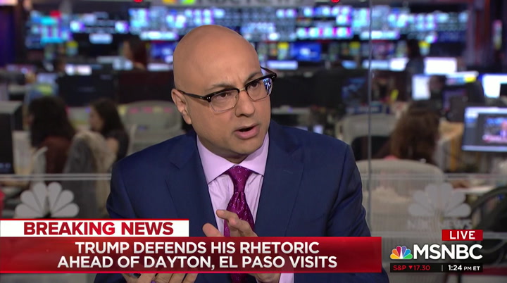 MSNBC Live With Velshi and Ruhle : MSNBCW : August 7, 2019 10:00am-11:00am PDT