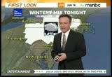 First Look : MSNBC : January 16, 2012 5:00am-5:30am EST