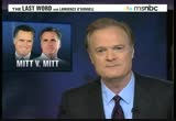 The Last Word : MSNBC : September 27, 2012 1:00am-2:00am EDT