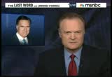 The Last Word : MSNBC : October 4, 2012 10:00pm-11:00pm EDT