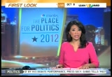 First Look : MSNBC : October 8, 2012 5:00am-5:30am EDT