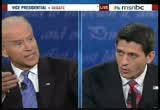 Vice Presidential Debate : MSNBC : October 11, 2012 9:00pm-10:30pm EDT