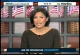 NOW With Alex Wagner : MSNBC : October 22, 2012 12:00pm-1:00pm EDT
