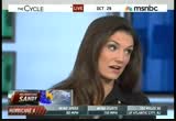 The Cycle : MSNBC : October 29, 2012 3:00pm-4:00pm EDT
